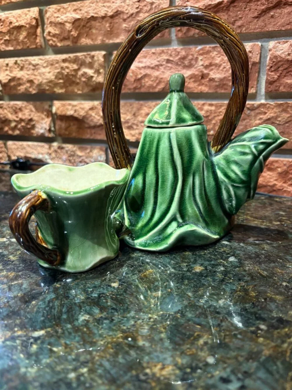 Floral Ceramic Cottagecore Tea Set - Vntg